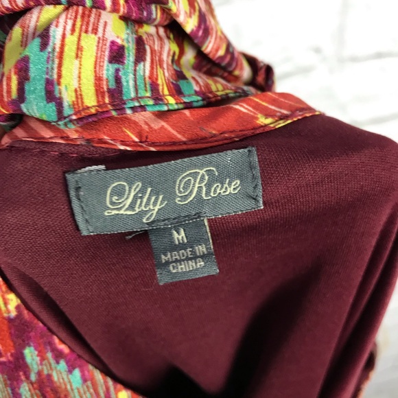 Lily Rose M Southwestern CutOut Bow Back Dress - Picture 5 of 6